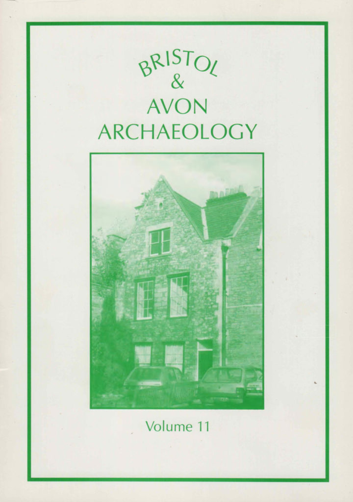 Bristol and Avon Arhchaelogy Journal Volume 11