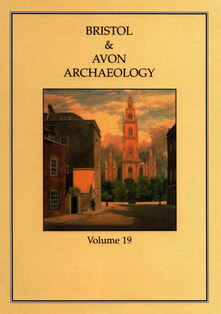 Bristol and Avon Arhchaelogy Journal Volume 19