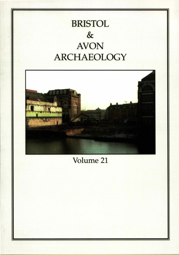 Bristol and Avon Arhchaelogy Journal Volume 21