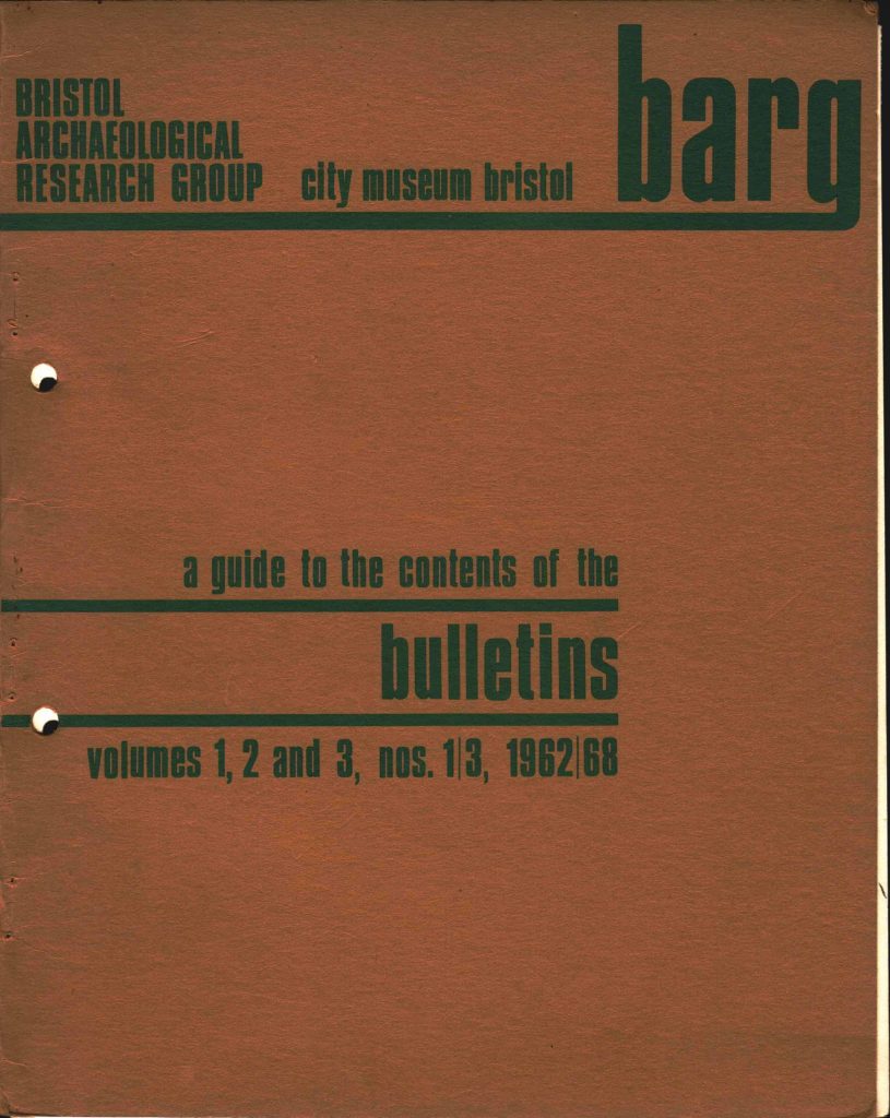 A guide to the contents of the bulletins - vol 1, 2, 3